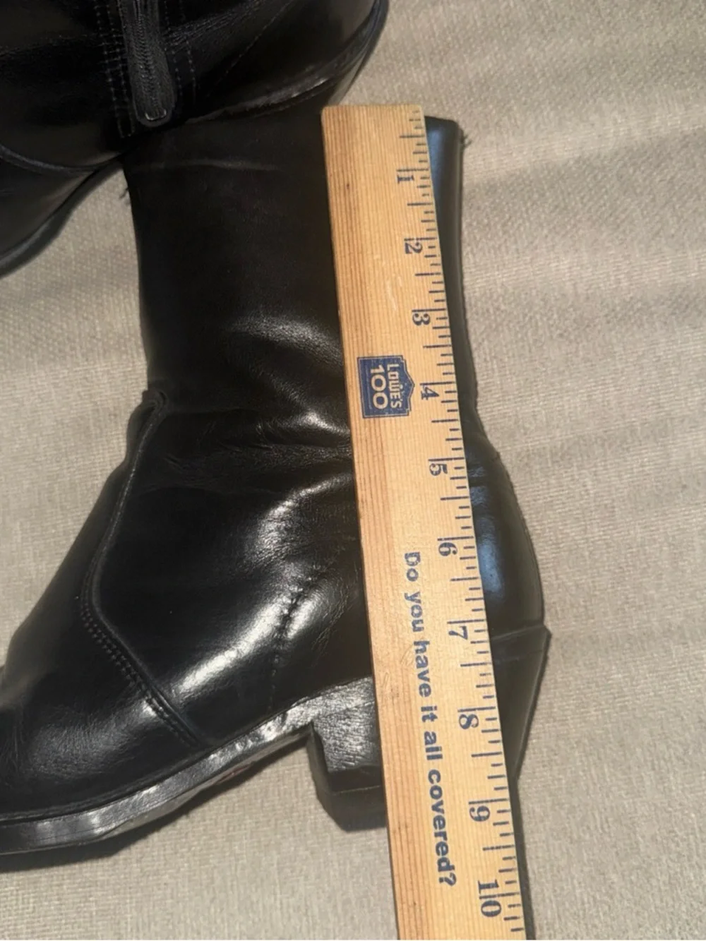 Durango Black Leather Western Boots